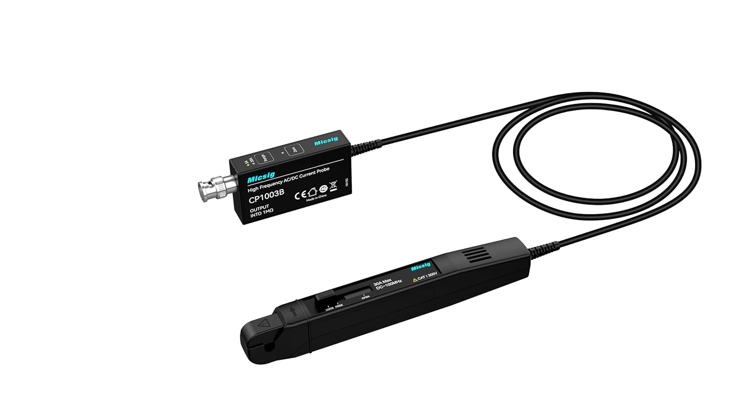 High Frequency AC/DC Current P - Current Probe Ac Dc 50Mhz Oscilloscope ulasan dan harga